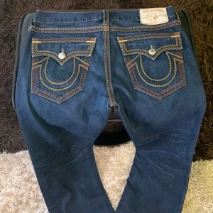 True Religion men’s size 36 bootcut “Ricky Big QT” jeans.